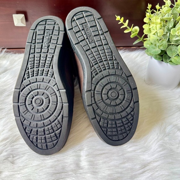 Nautica Waterproof Insulated Duck Lace-Up Brown Cold Weather Snow Boots Size 10 - Picture 12 of 14